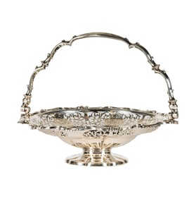 A Victorian Sterling Basket