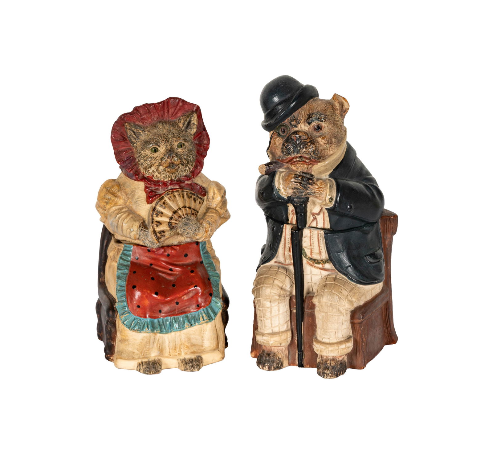 Two Johann Maresch Terracotta Tobacco Jars (1 of 13)