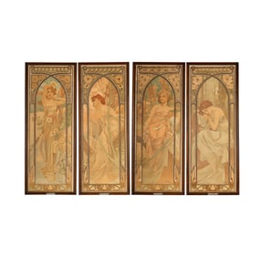 Alphonse Mucha, 1860-1939, Heures du Jour (Times of the Day)