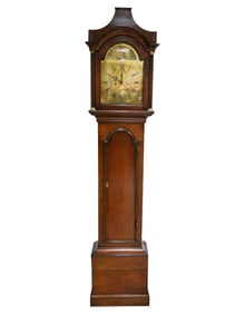 A George III Oak Longcase Clock