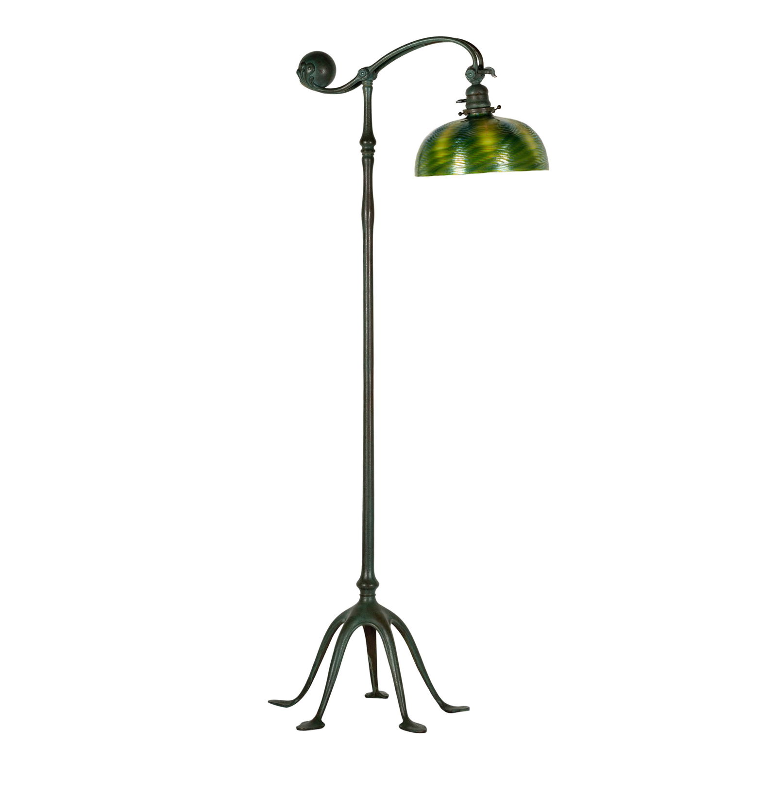 A Tiffany Studios Counter Balance Floor Lamp No. 468 (1 of 18)