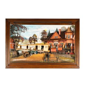 Abner Zook, 1921-2010, Reading, PA Train Station