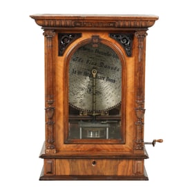 A Nicole Freres Upright Polyphon Music Box