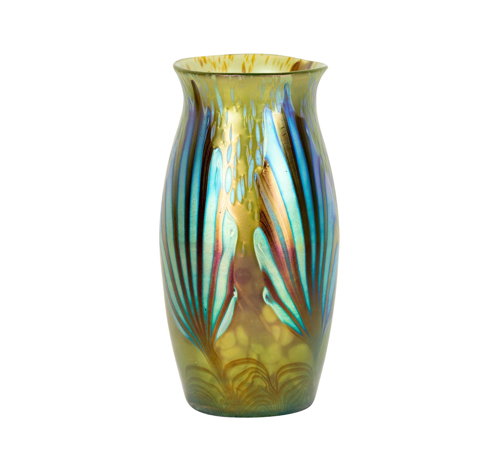 A Lundberg Studios Art Glass Vase (1 of 6)