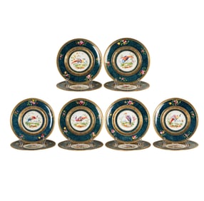 12 Royal Doulton Birds of Paradise Plates