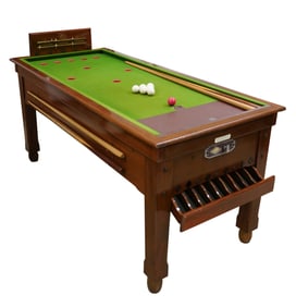 A Sams Brothers LTD. Bar Billiards Table