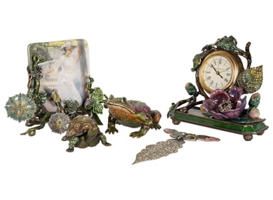 Five Jay Strongwater Desk Articles