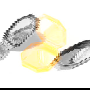 14 Karat Yellow Gold Compact: measuring approximately 43.50mm in diameter, and 10.74 mm wide; weighing 52.5 grams; Provenance: From the Estate of Rachel Rosenthal (1926?2015), pioneering performance artist, painter, and