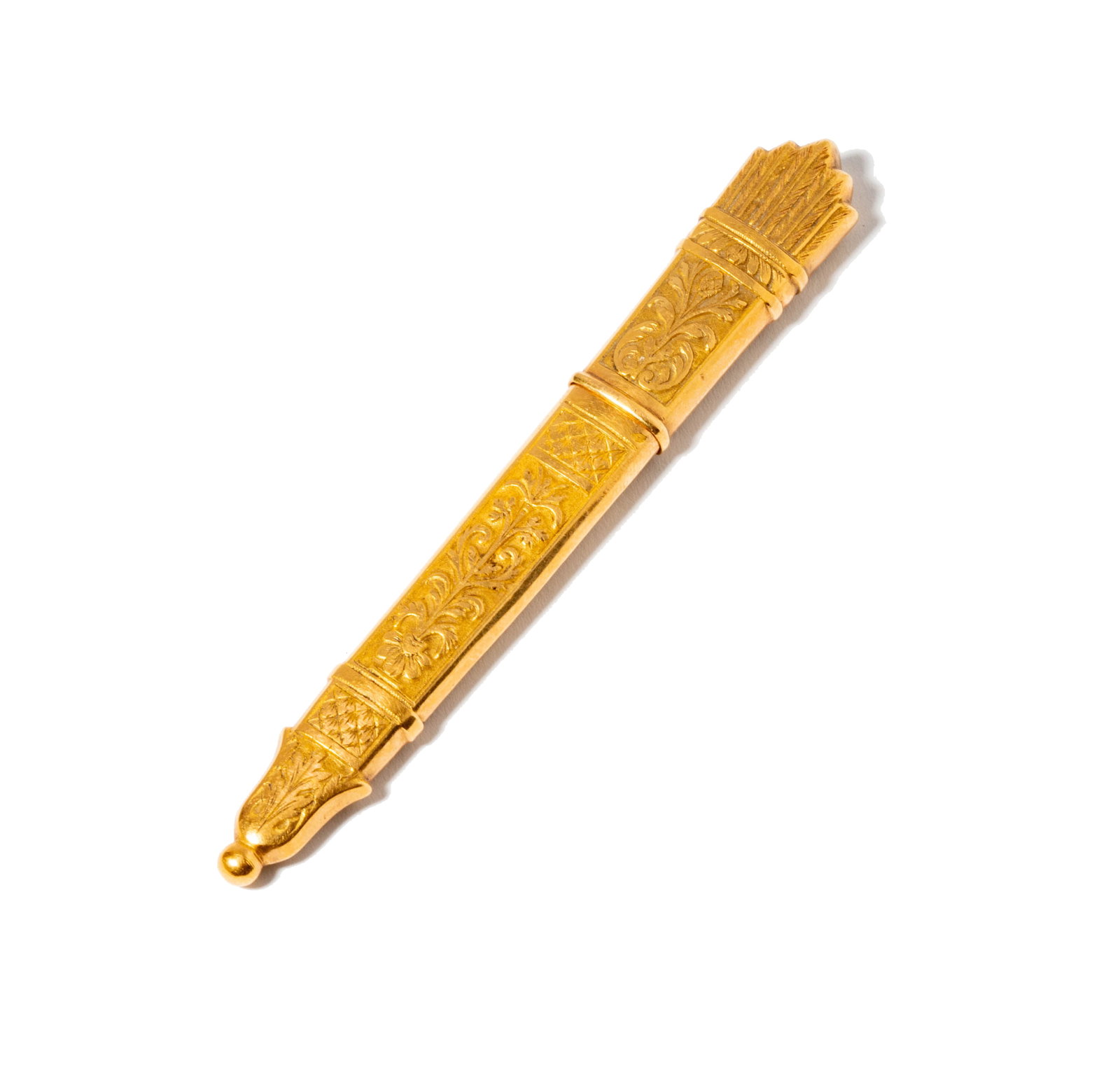 18 Karat Yellow Gold Toothpick Case (1 of 7)