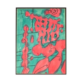 Lee Mullican, 1919-1998, Saint's Edge