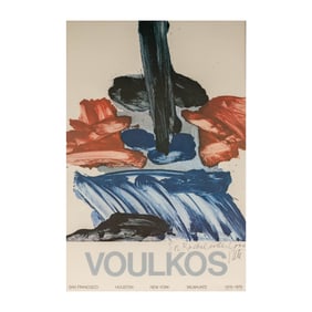Peter Voulkos, Signed Poster