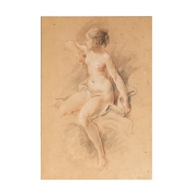 Continental School, Female Nude