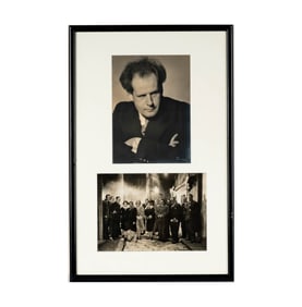 Two Photographs: Sergei Eisenstein and the Cast of Romance Sentimentale