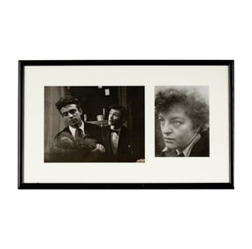 Two Photographs: Anthony Franciosa and Ben Gazzara in The Misanthrope