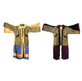 Two Bespoke Kimonos Performance-Worn by Rachel Rosenthal
