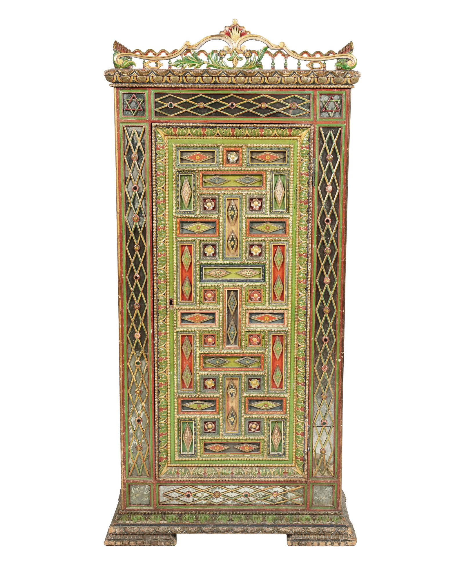 Larry Flynt: A Moorish-Style Painted Cabinet