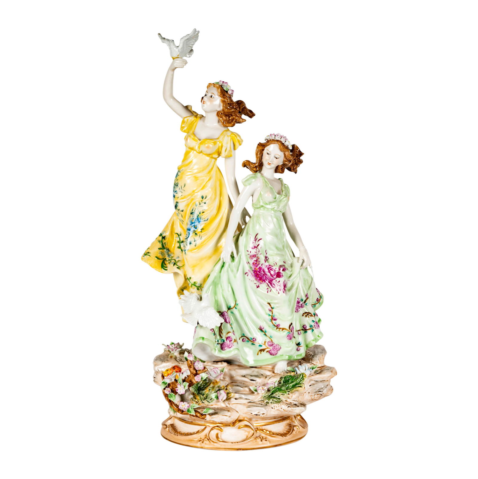 Larry Flynt: A Richard Klemm Dresden Porcelain Figural Group (1 of 10)