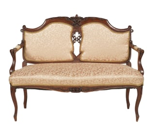 Larry Flynt: A Victorian Carved Settee