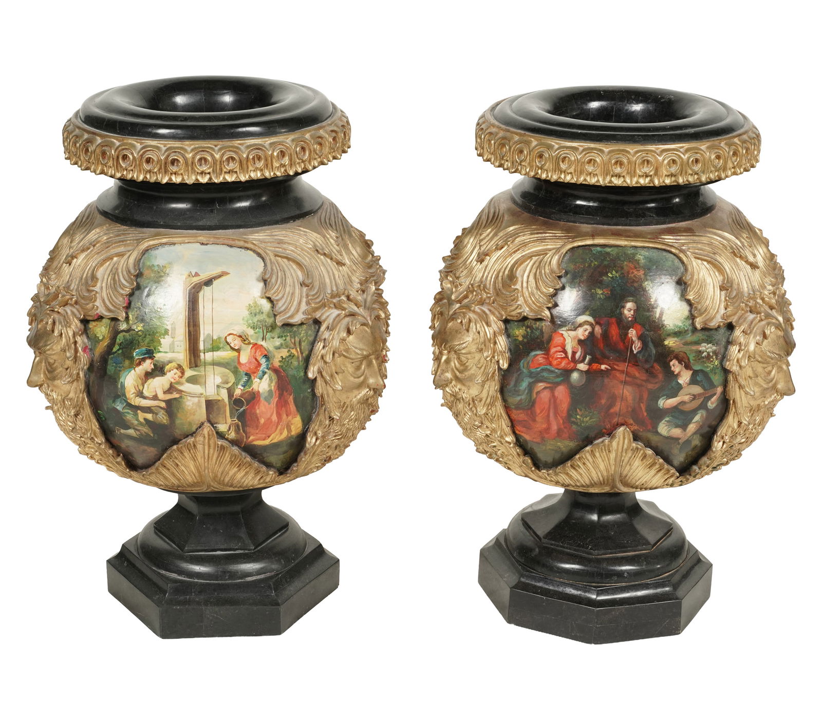 Larry Flynt: A Pair of Painted Urns (1 of 14)