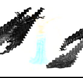 Larry Flynt: A Patinated Bronze Figure of a Winged Woman