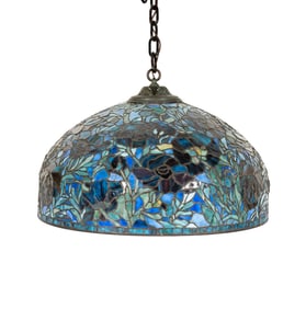 Larry Flynt: An American Bronze and Leaded Glass Chandelier