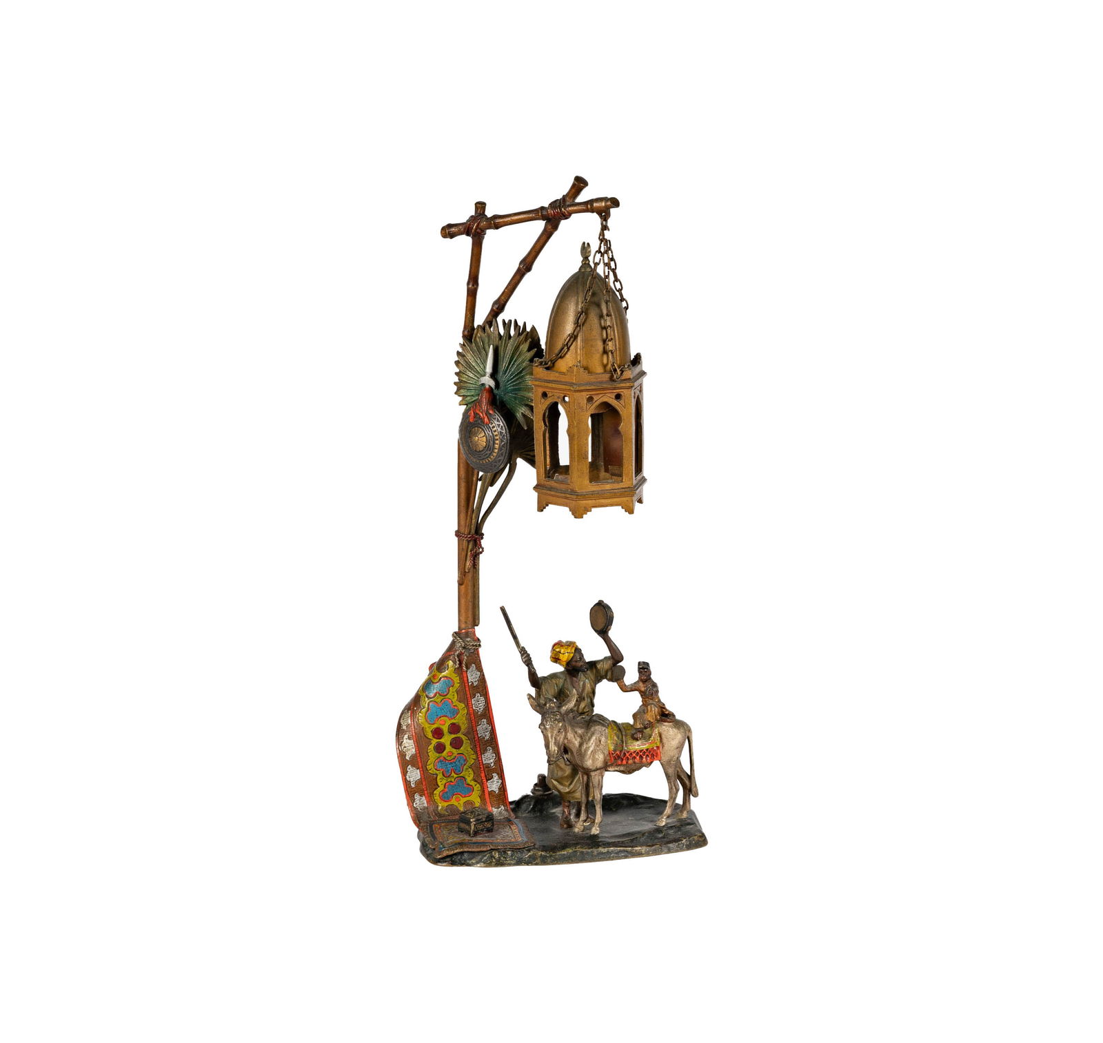 Larry Flynt: A Vienna-Style Orientalist Cold-Painted Bronze Figural Table Lamp (1 of 11)