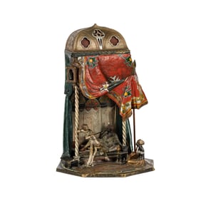Larry Flynt: A Vienna-style Orientalist Table Lamp