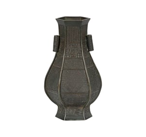 A Larry Flynt: A Chinese Archaic-Style Bronze Vase