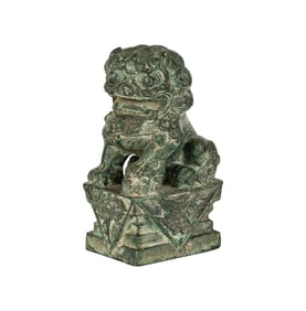 Larry Flynt: A Chinese Bronze Foo Dog