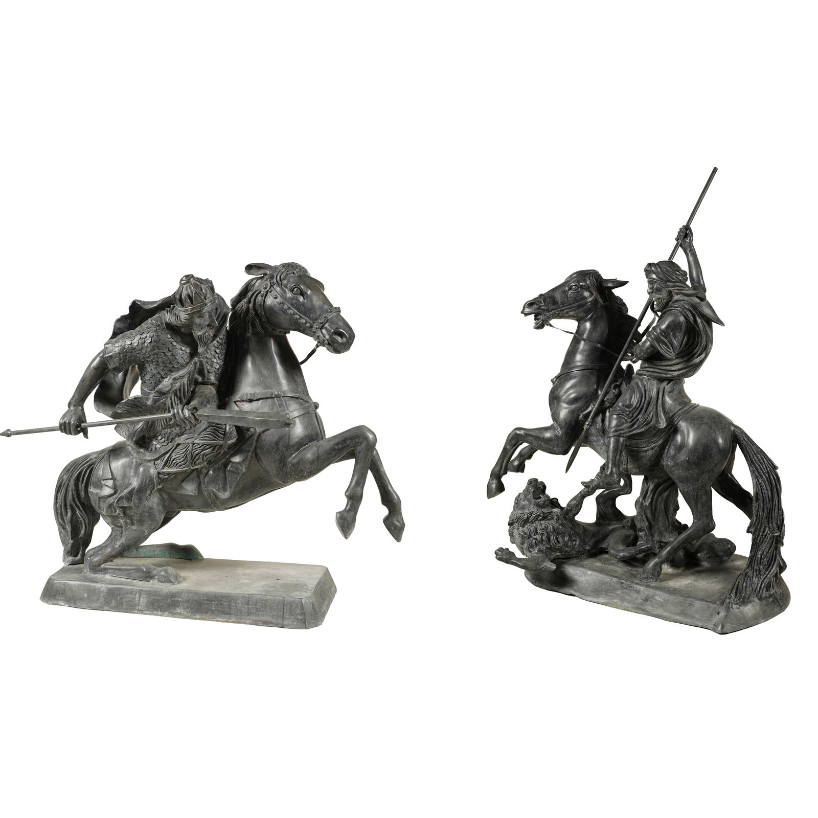 Larry Flynt: A Pair of Monumental Warrior Figures (1 of 20)