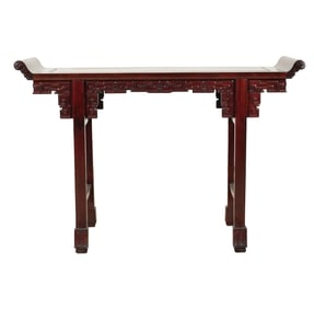 Larry Flynt: A Chinese Carved Wood Altar Table