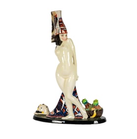 Larry Flynt: An Italian Ceramic Figure of a Maiden