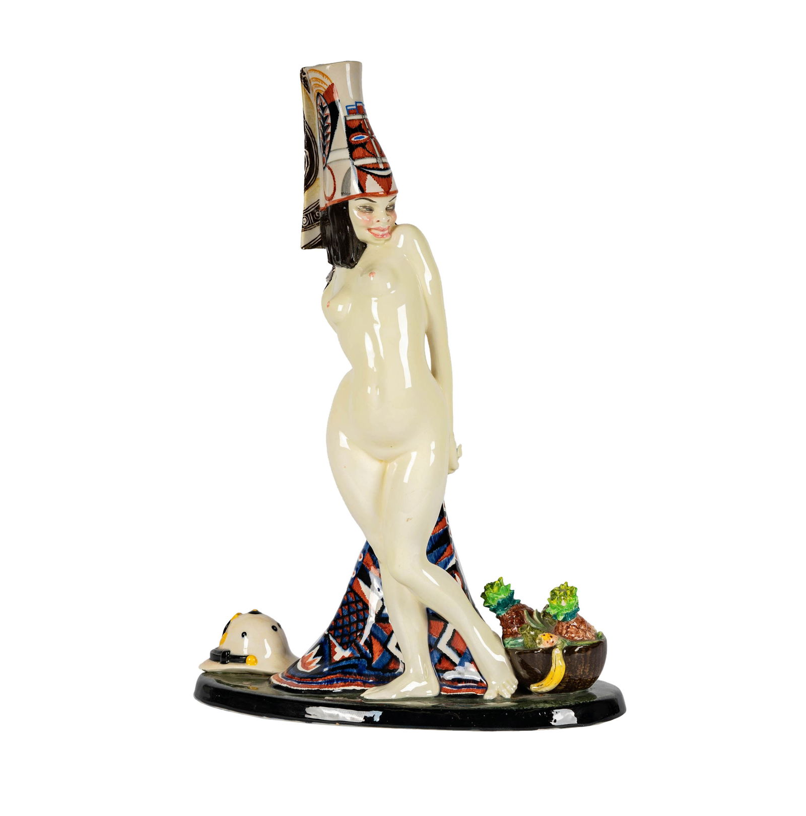 Larry Flynt: An Italian Ceramic Figure of a Maiden (1 of 7)
