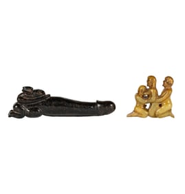 Larry Flynt: Two Erotic Stone Carvings