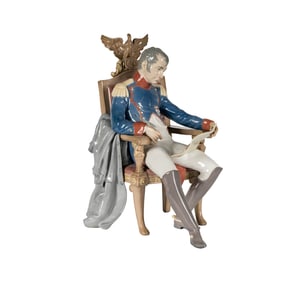 Larry Flynt: A Lladro Porcelain Figure of Napoleon