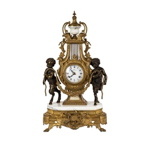 Larry Flynt: A Neoclassical-Style Figural Mantel Clock