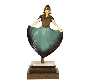 Larry Flynt: An Art Nouveau-Style Figure of a Dancer