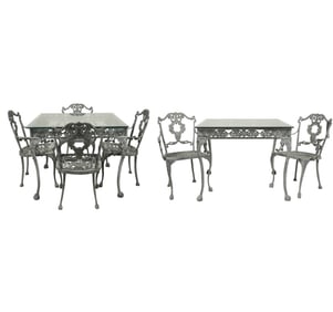 Larry Flynt: A Vintage Cast Iron Patio Suite