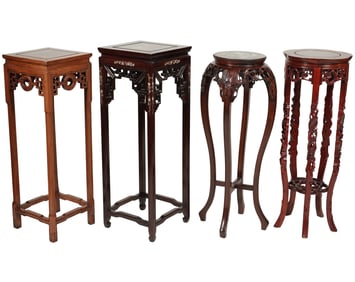 Larry Flynt: Four Chinese-Style Pedestals