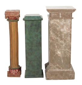 Larry Flynt: Three Assorted Pedestals