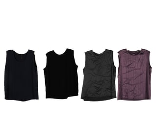 Three Chanel Silk Tops