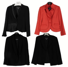 A Group of Four Giorgio Armani Ladies Jackets