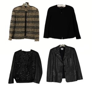 A Group of Four Giorgio Armani Ladies Jackets