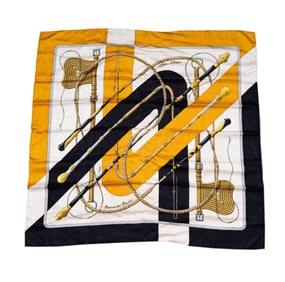 An Hermes Silk Scarf