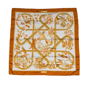 An Hermes Silk Scarf