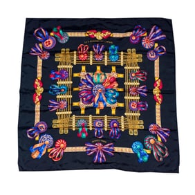 An Hermes Silk Scarf