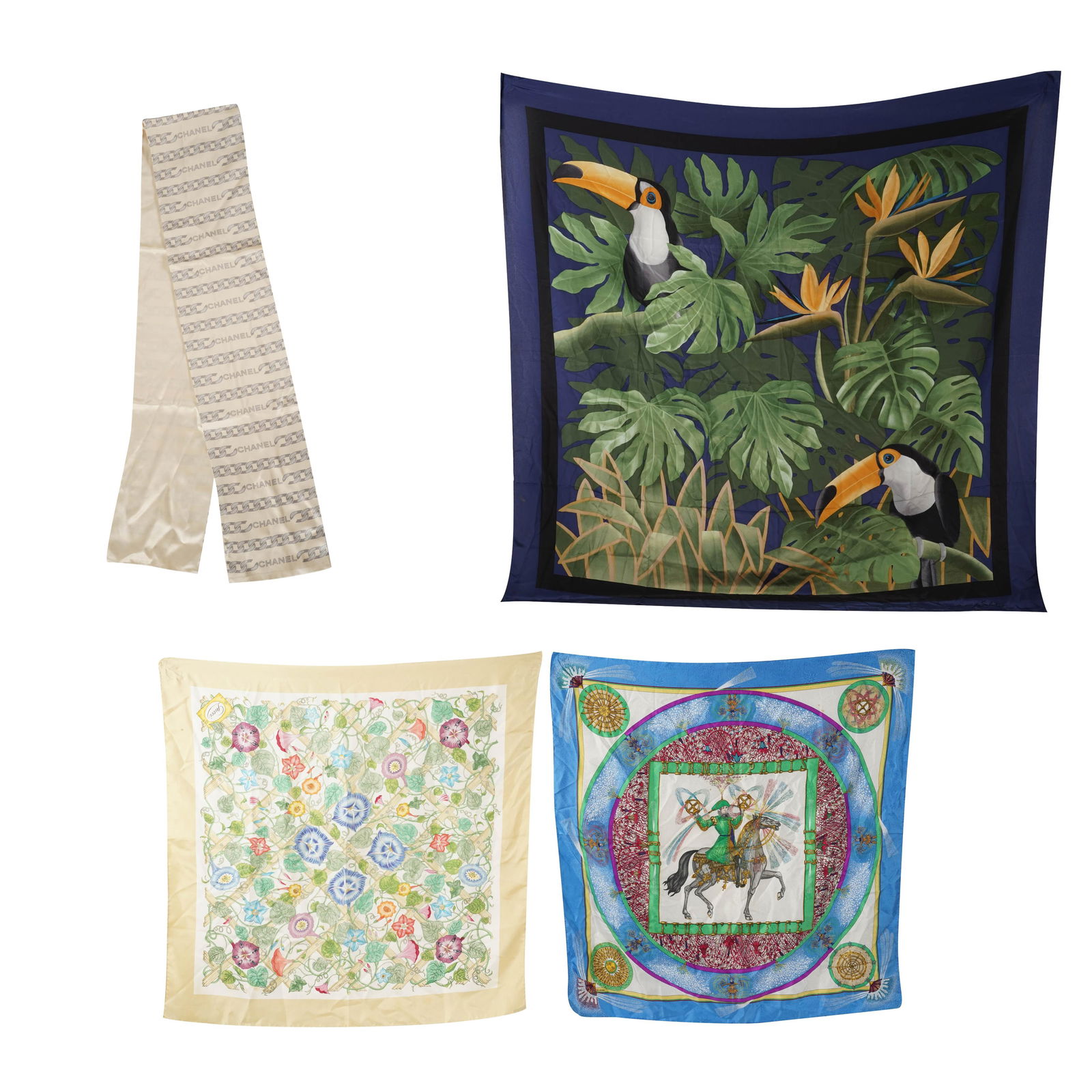 A Group of Designer Scarves (1 of 17)