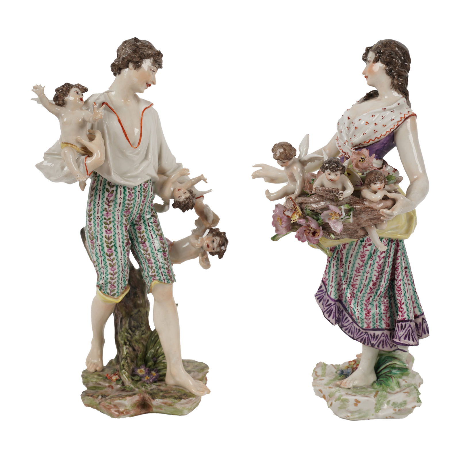 A Pair of Porcelain Figures (1 of 12)