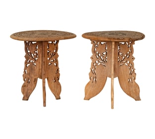 A Pair of Syrian Taborets