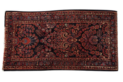 A Sarouk Rug 4'3" x 2'4"